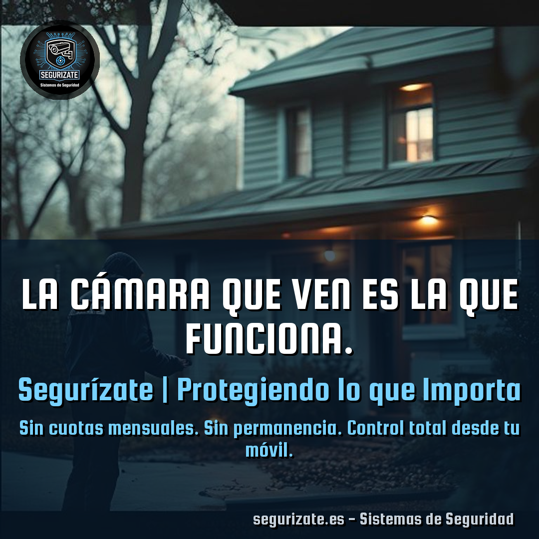La cámara que ven es la que funciona