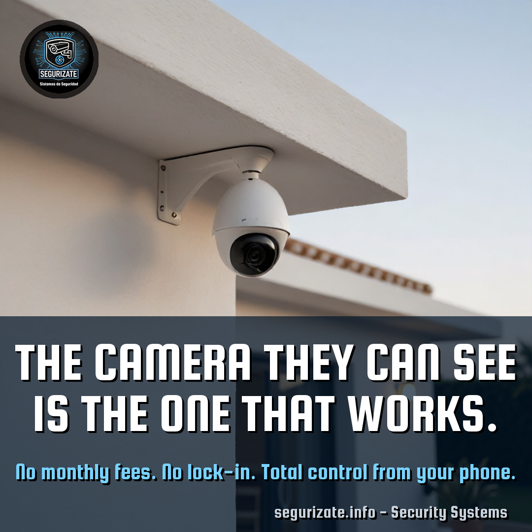 The camera they can see is the one that works