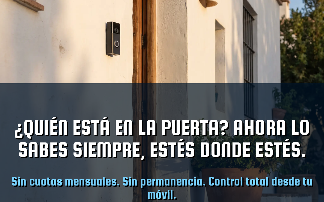 ¿Quién está en la puerta? Ahora lo ves y hablas con él, estés donde estés