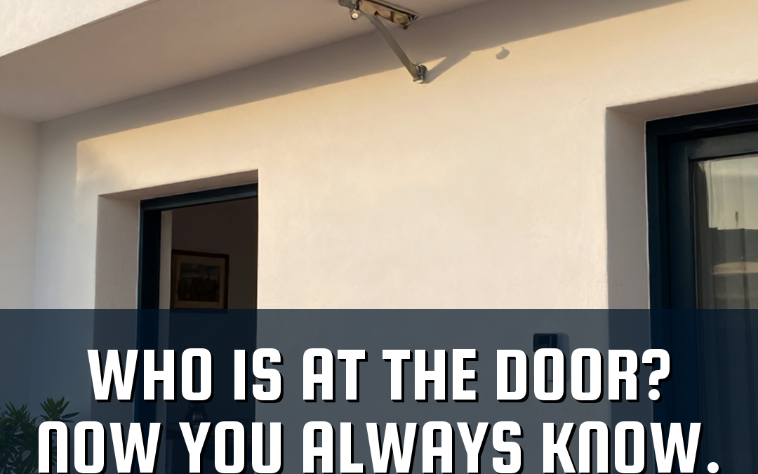 Who is at the door? Now you always know