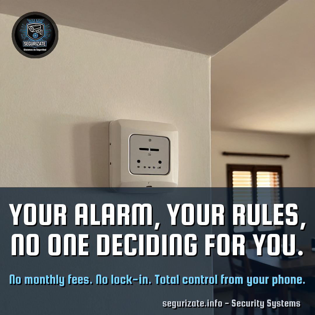 Your alarm, your rules, no one deciding for you
