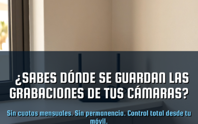 ¿Sabes dónde se guardan las grabaciones de tus cámaras?