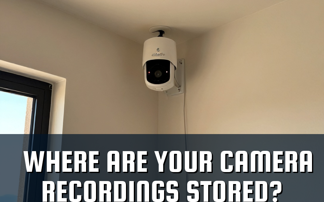 Where are your camera recordings stored?