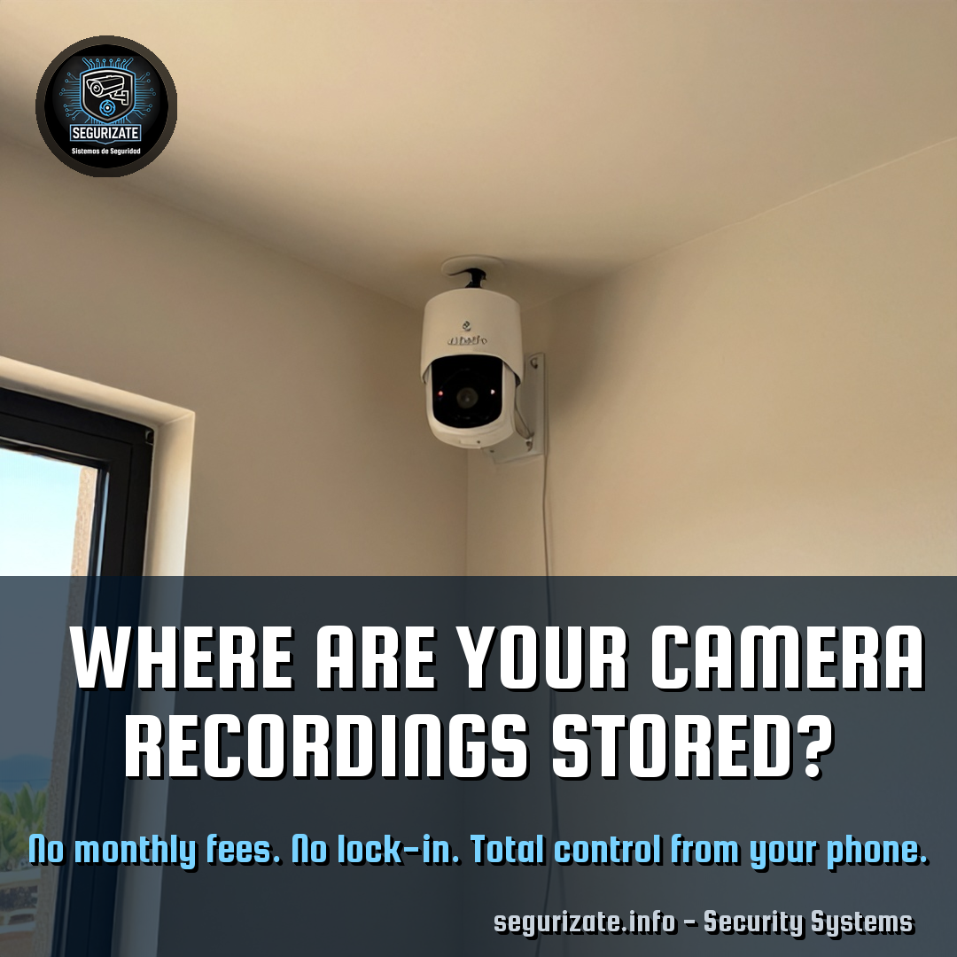 Where are your camera recordings stored?